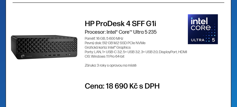 HP PC ProDesk 4 SFF G1i AI (9H7V6ET)